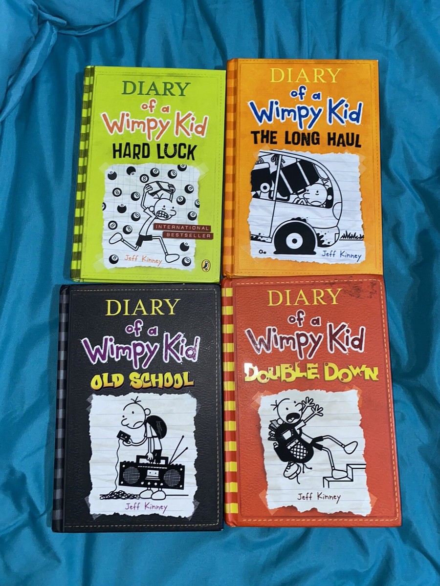 Diary of a Wimpy Kid Box of Books - by Jeff Kinney (Hardcover)