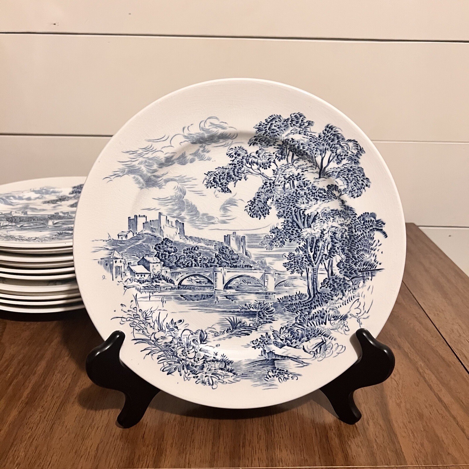 Wedgwood & Co Ltd. "COUNTRYSIDE BLUE"  England Single 10&rdquo; Plate - Pick Your Qty!