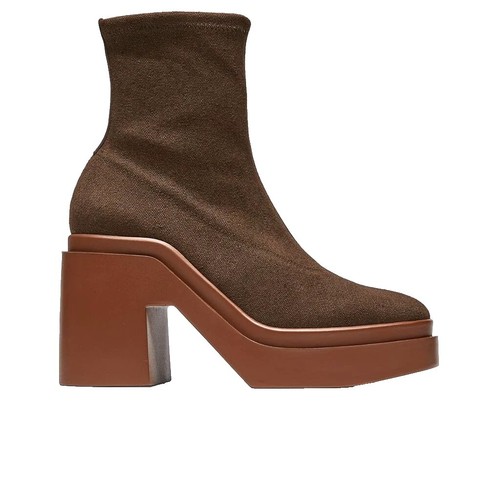Clergerie NWB Paris Tao Calfskin Suede Ankle Booties Size  display picture 2