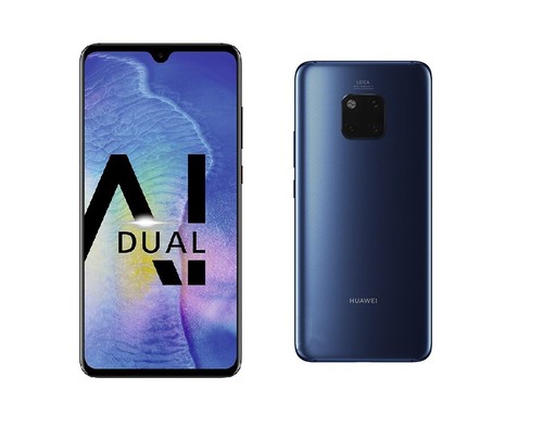 HUAWEI Mate 20 Pro in Blue Handy Dummy Attrappe  Requisit Deko Ausstellung Maket - Bild 1 von 3