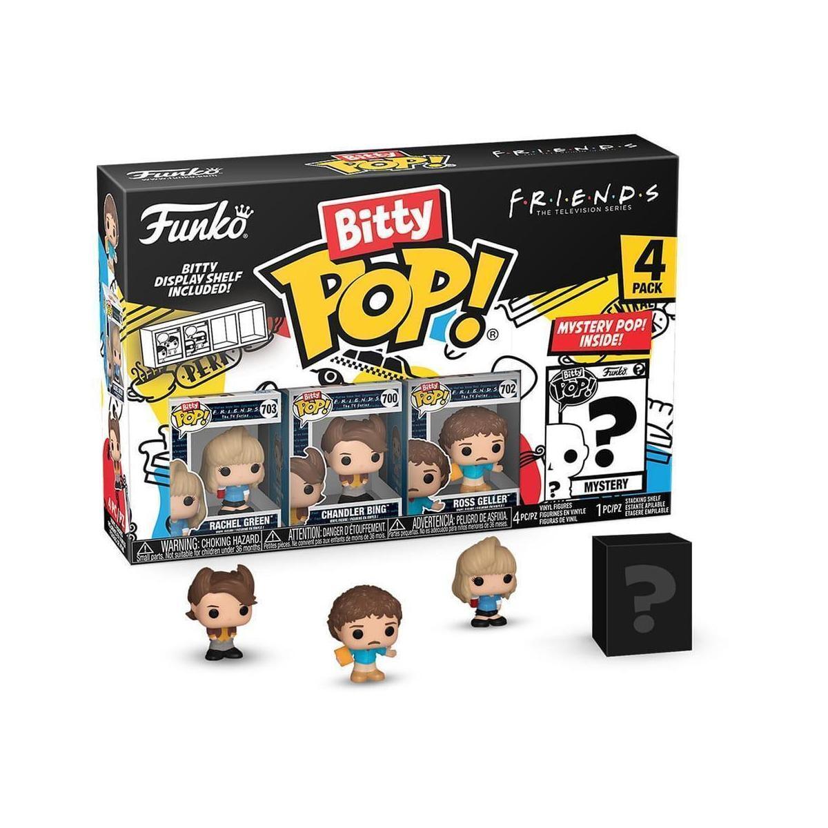 Fk73048 - Friends Bitty Pop Vinyl Figuren 4er-pack 80s Rachel 2,5 Cm