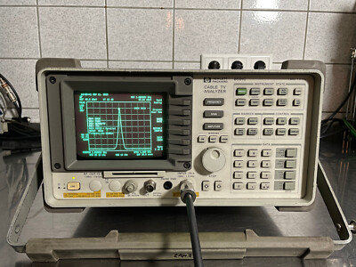 HP Agilent 8591C  1MHz-1,8Ghz 75 Ohm Spectrum / Cable Analyzer bitte lesen!