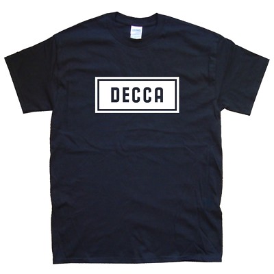 T-Shirt # Xxl Ladies Blue # Decca Logo: Oasis