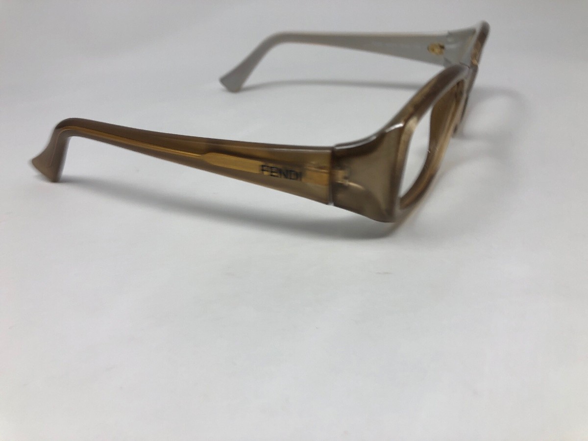 FENDI FS225 “STRAW” Sunglasses Frame Italy 53-18-130 Gold  display picture 1