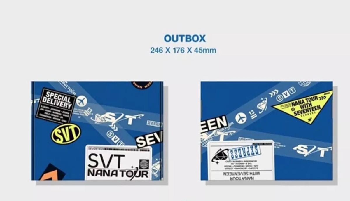 Unopened SEVENTEEN NANA TOUR with SEVENTEEN 2024 MOMENT