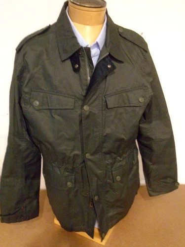 Robert Graham Cotton Nylon Blend O'Grady Field Jacket NWT XXL $598 Dark Olive - product listing photo