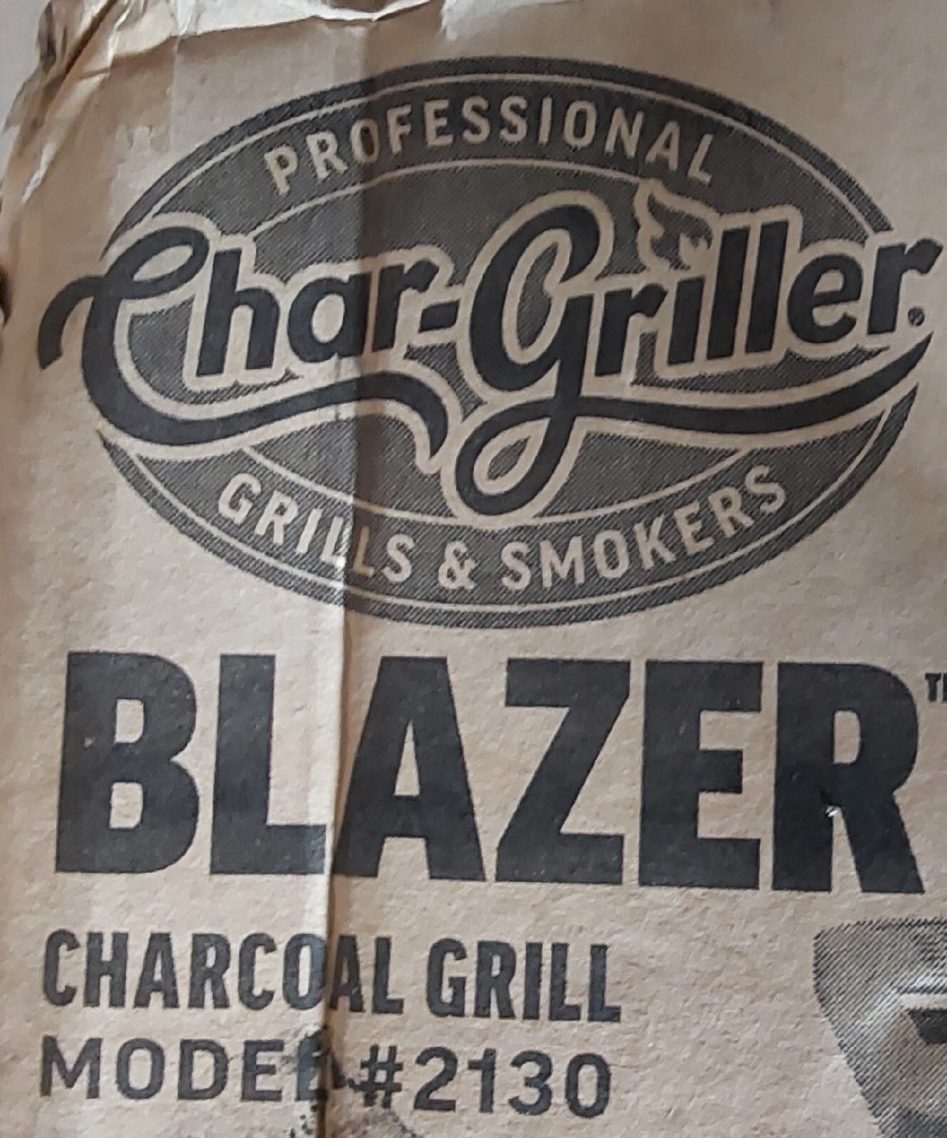 NEW! CHARGRILLER Blazer Charcoal Grill in Black eBay
