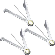 3 Packs Stainless Steel Pipe Scraper 3 In1 Tamper Tool Reamer Cleaning Tool