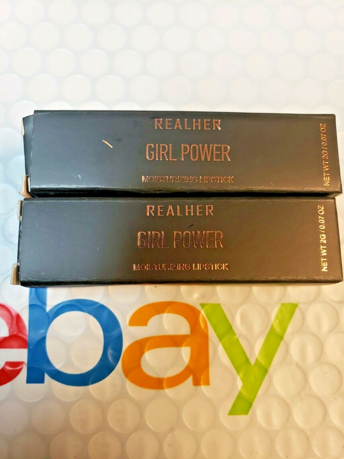 2X REALHER Moisturizing Lipstick in Girl Power Mauve 2g/0.07oz Travel