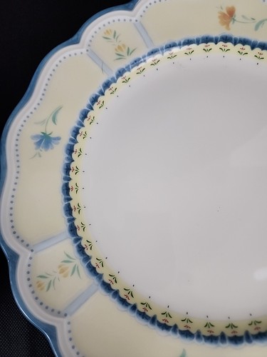 Lot de 2 assiettes à dîner fleurs de jardin provençales Lenox 11 pouces vintage magnifiques 🙂 🙂 - Photo 7/13