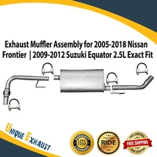 Exhaust Muffler Assembly for 2005-2018NissanFrontier|2009-2012SuzukiEquator 2.5L