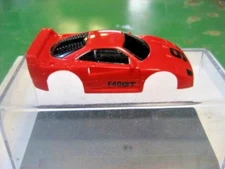 TYCO ho slot car body NEW RED # 9 F40 -GT  Ferrari For wide pan Chassis    