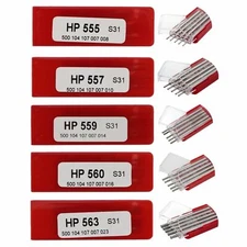 5 Pcs/box Dental Tungsten Carbide Straight Round Burs For Low Speed Handpiece