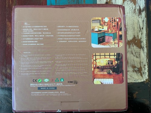 DIY Miniature Dollhouse Kit 1:24 "Cherish Time" NIB unopened - Picture 3 of 3
