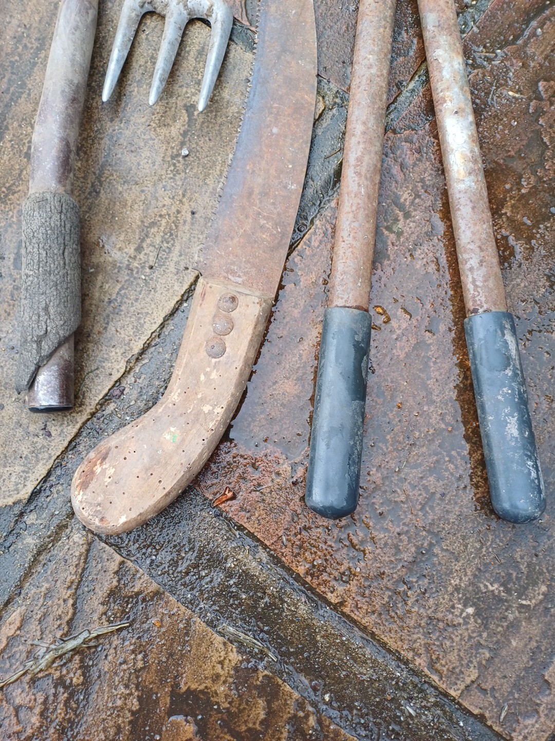 Collection Of Vintage Garden Tools Hand Tools eBay