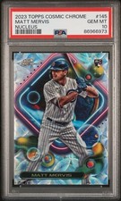 Matt Mervis - 2023 Topps Cosmic Chrome Nucleus RC   PSA 10