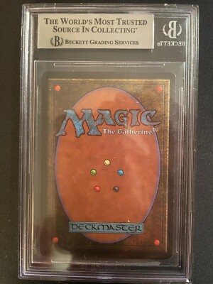 Mox Ruby. Beta mtg - freshly graded BGS 8+++ | eBay