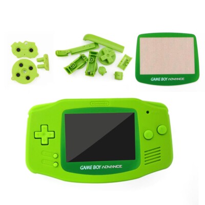 GBA Knöpfe &Screen Lens Für Nintendo GameBoy Advance IPS Mod-CHOOSE YOUR COLOR