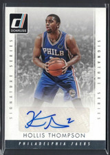 2015-16 Panini Donruss Signature Series Hollis Thompson Autograph #SS-HT Auto