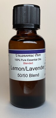 Lemon - Lavender 50/50 Blend 100% Pure Essential Oils Uncut Zero Additives 30mL