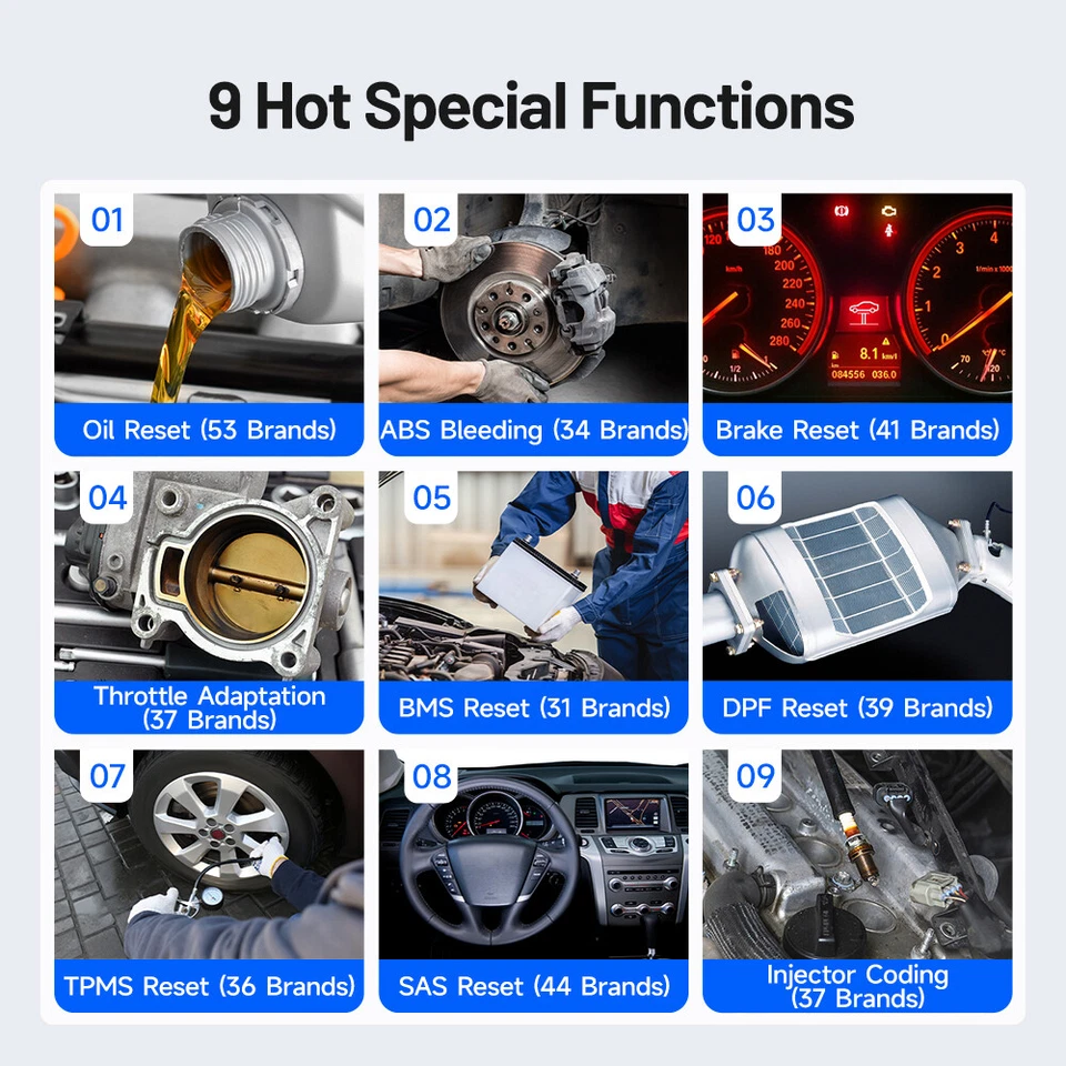 🔥2025 TOPDON AD600S OBD2 Scanner Engine ABS SRS SAS AT TPMS EPB Diagnostic Tool - Изображение 4 из 4