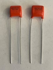 Qty 2 - Orange Drop Premium Tone Capacitors for Guitar 716P .047uF/100VDC