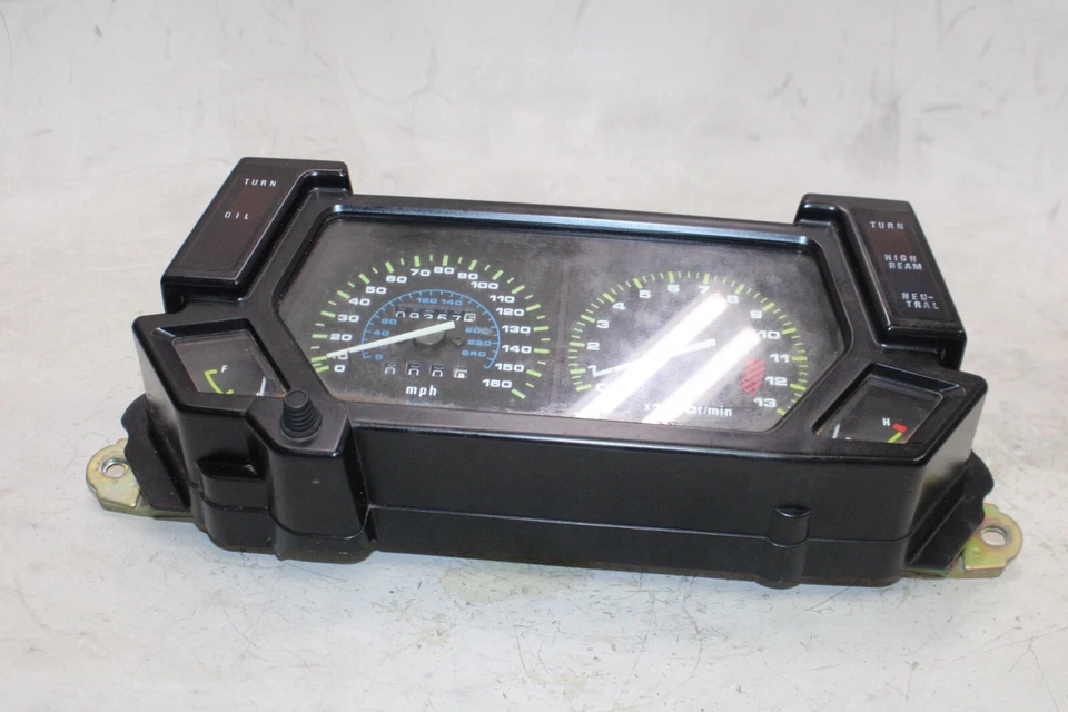 Kawasaki Ninja 600R ZX600C 1995 OEM VELOCÍMETRO MEDIDORES PANEL DE VISUALIZACIÓN Foto 4 de 4
