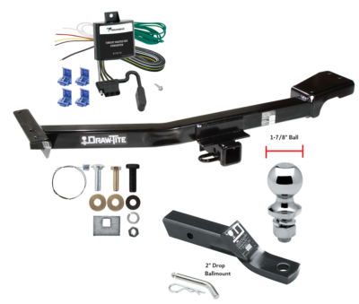 Trailer Hitch For 98-07 Toyota Land Cruiser Lexus LX470 Pkg Wiring