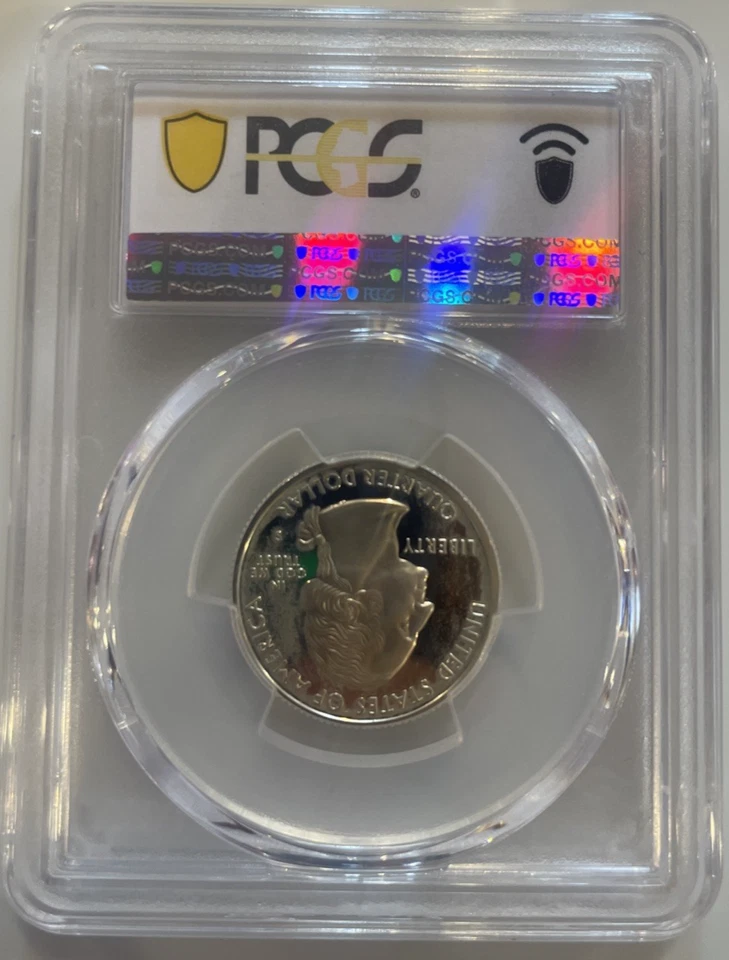PCGS 1999-S 25C Georgia Silver State Quarter (PR68DCAM) - Image 3 of 4