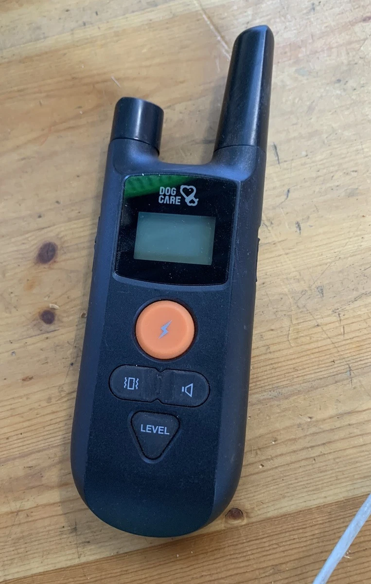 Dog care remote clearance collar
