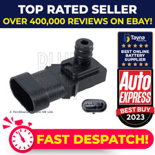 MAP Sensor fits RENAULT GRAND SCENIC Mk2, Mk3 1.6 2.0 2004 on Manifold Pressure