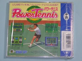 unopened NEC PC Engine Power Tennis POWER TENNIS Japan B2