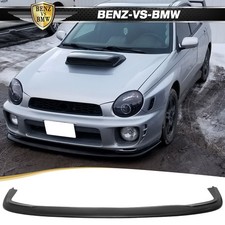 Fits 02-03 Subaru Impreza Wrx Rs Sedan 4dr Front Bumper Lip Spoiler Pu Dp Style