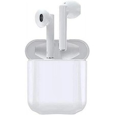 TWS True Wireless Stereo i12 Earbuds White Auto Pairing Auto Power On Touch...