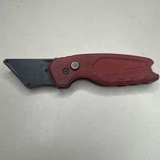USED Milwaukee 48-22-1500 FASTBACK Compact Folding Utility Knife Worn