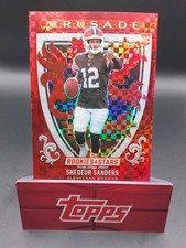 2025 Panini Rookies & Stars - Crusade Shedeur Sanders #2 Red Plaid (RC)