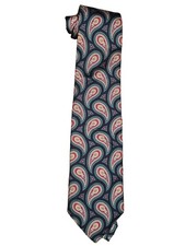 80's - 90's Vintage Brooks Brothers Makers Full Pattern Tie