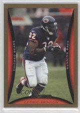 2008 Bowman Gold Cedric Benson #40 0w8