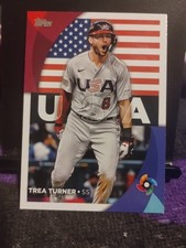 2023 Topps Series 2 - 2023 World Baseball Classic Stars Trea Turner #WBC-12