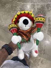 Hug Me Animated 11" Mariachi Chihuahua Sings La Macarena Moves Hands Plush
