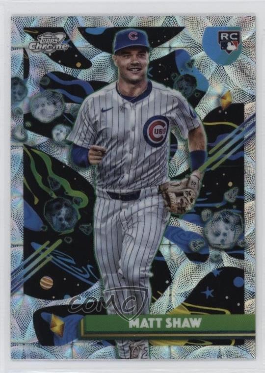 2025 Topps Cosmic Chrome Nucleus Refractor Matt Shaw #35 3gq