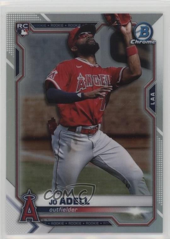 2021 Bowman Chrome SP Rookie Image Variation Jo Adell #42 09an