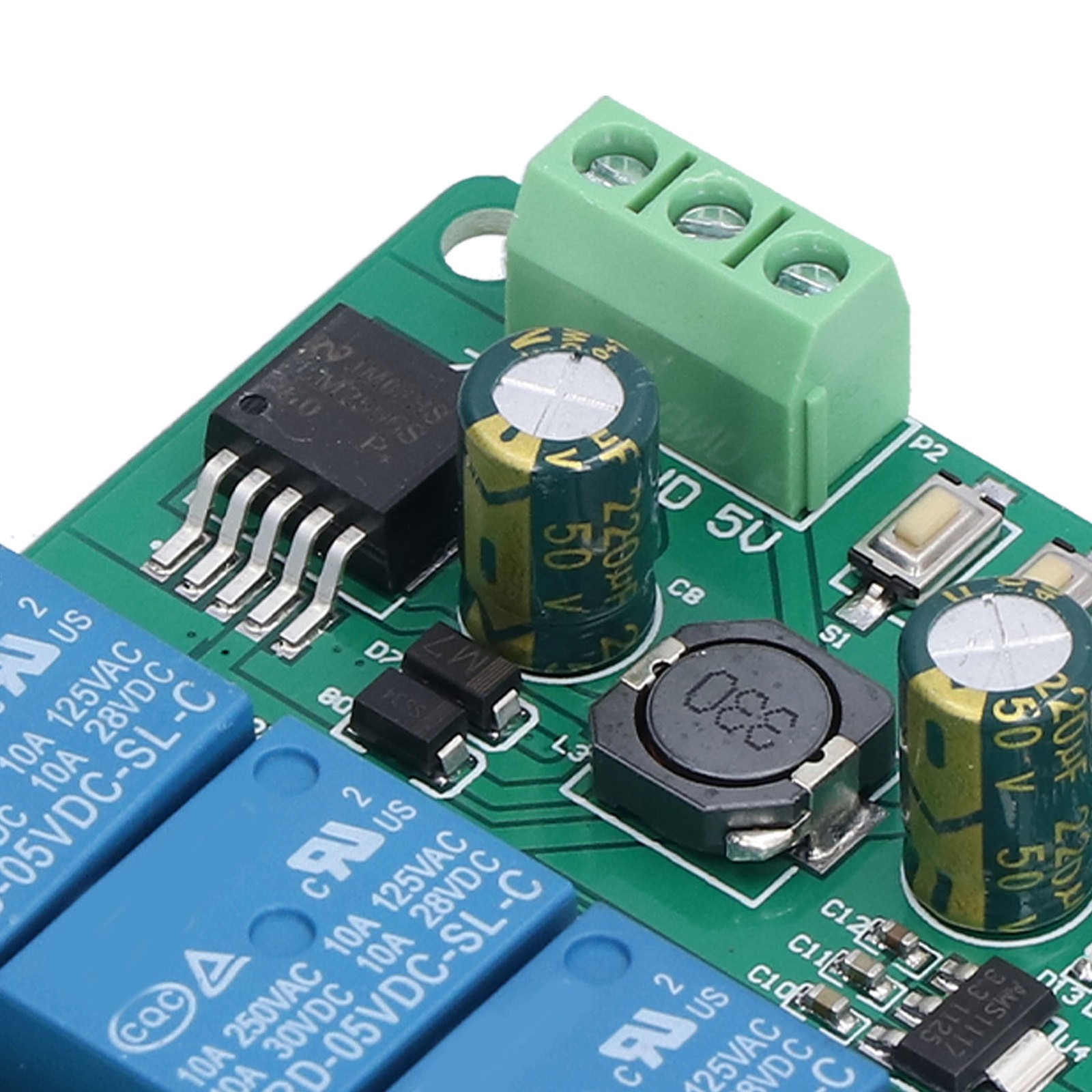 WiFi Remote Relay Module 4 Channel Mobile APP Control Self Locking Inching