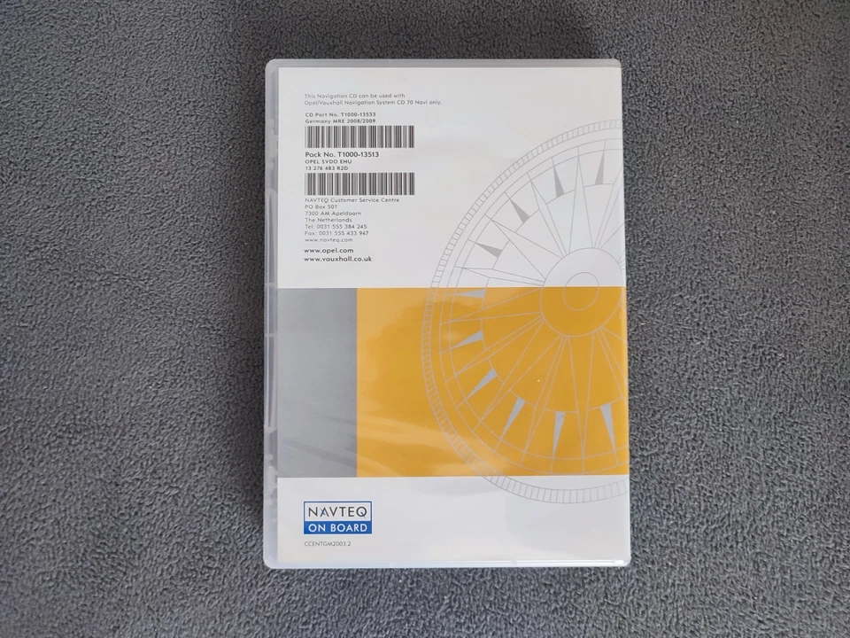 CD Navigation OPEL CD70 NAVI Deutschland + Hauptstraßen Europas 2008/2009 - Bild 2 von 4