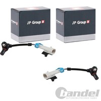 2X JP Group ABS-SENSOR Raddrehzal Vorne Passend FüR Chevrolet Captiva Opel Antar