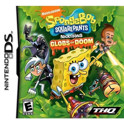 Spongebob Squarepants Featuring Nicktoons Globs Of Doom DS Game