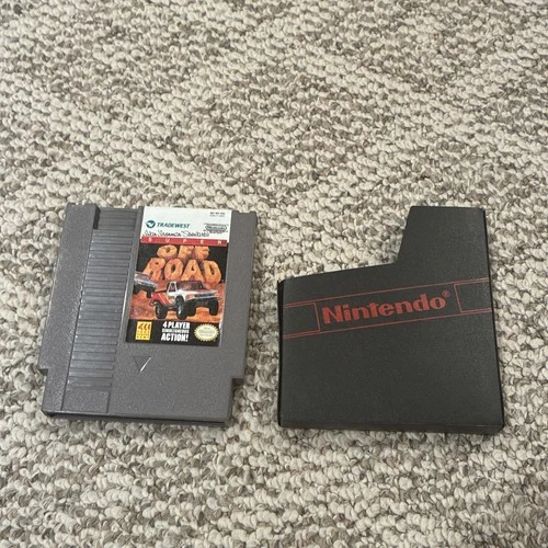 Super Off Road Nintendo Entertainment System NES Cartridge and sleeve - Tested