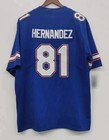 Men's Custom Stitched #81 Hernandez White/ Red/Navy Jersey XS - 5XL NEW