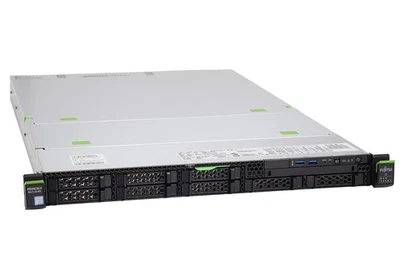 Fujitsu Primergy RX2530 M5 / 1x Silver 4210, 16GB, 8x SFF, EP420i, 2x PSU, Rails - Bild 1 von 4