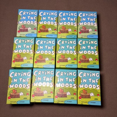 Pop Mart x CRYBABY Crying In The Woods (12 Confirmed Blind Box) Authentic